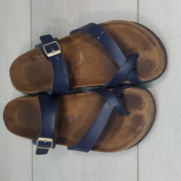 Birkenstock Betula Womens Mia Leather Loop Toe Sandals Flats shoes sz 36/5 - Picture 5 of 12